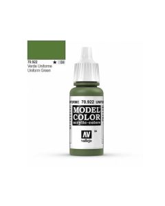 AV Vallejo - Model Color Acrylic Paint 922 Uniform Green17ml (84)