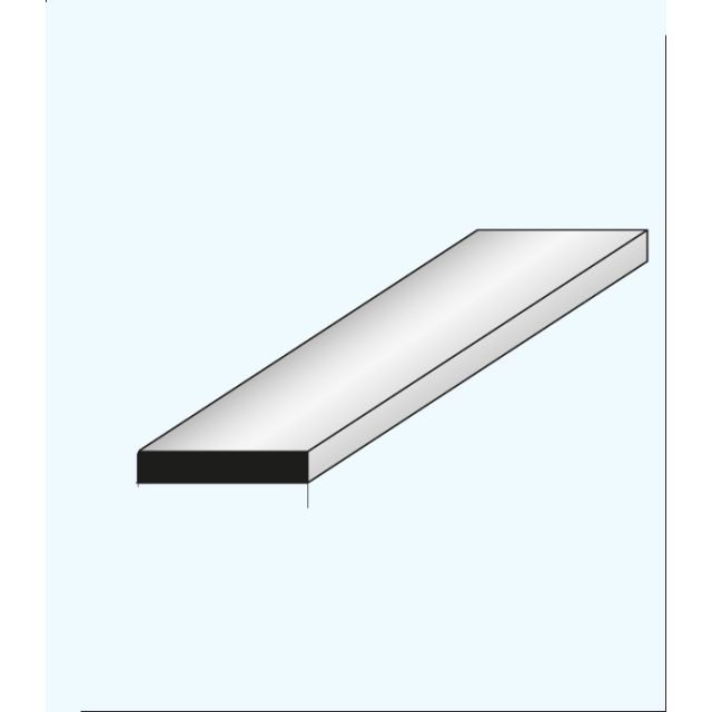 Maquette - Strip 2.0x8.0mm Super Styrene 1000mm - 411-59