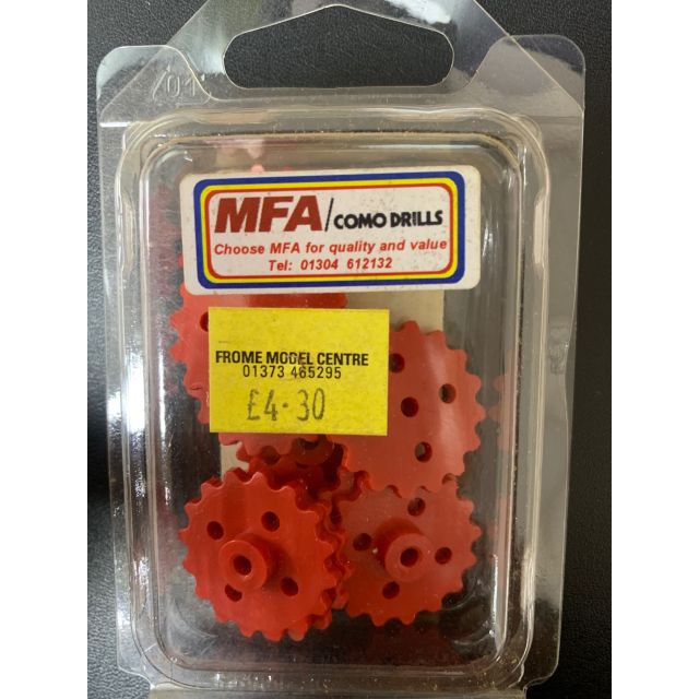 MFA - Sprocket Wheels 16 Tooth 27mm Dia (Pack of 10) - D2446