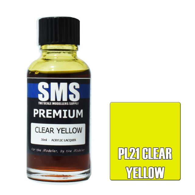 SMS - Premium Clear Yellow 30ml - PL21