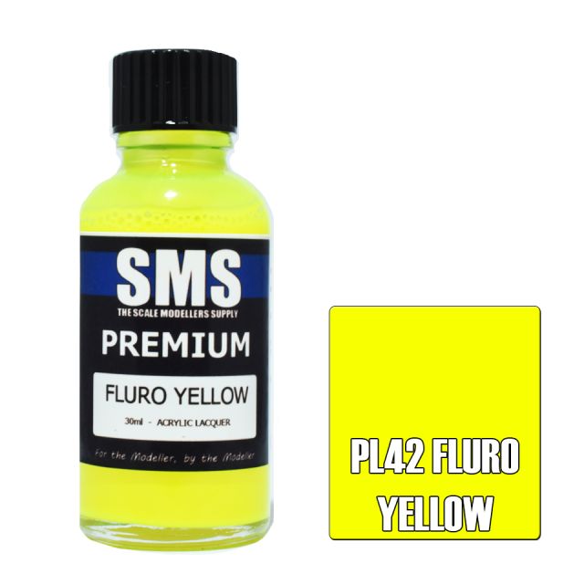 SMS - Premium Fluro Yellow 30ml - PL42