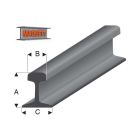 Maquette - Super Styrene Railroad Profile O Scale - 460-54/3