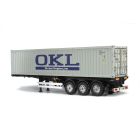 Tamiya - 40ft Container 3A Semi-Trailer - 56377