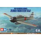 Tamiya 1:72 - Mitsubishi A6M3 Zero Fighter Model 32 (Hamp) - 60784