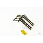 3D Print Mayhem - 1:72 - Boarding Ladders and Wheel chocks For F-16 B/D/F/I (Version 2) - 3DPM72042