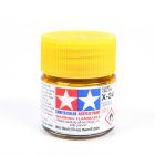 Tamiya - Mini Acrylic Paint X-24 Clear Yellow 10ml - 81524