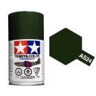 Tamiya - Spray Paint AS-24 Dark Green (Luftwaffe) Matt 100ml - 86524