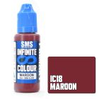 SMS - Infinite Colour Maroon Semi Gloss 20ml - IC18
