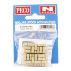 Peco N - Crates, Timber Colour - NR-205