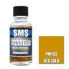 SMS - Metallic Red Gold 30ml - PMT03