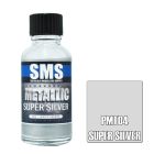 SMS - Metallic Super Silver 30ml - PMT04