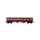 Hornby OO Gauge - BR Collett 57' Bow Ended E131 Nine Compartment Composite (Right Hand) W6242W Era 4 - R4879A
