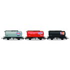 Hornby OO - RailRoad Tankers Triple Pack- R60362