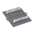 Peco OO - No1 Radius Curved Level Crossing - ST-266