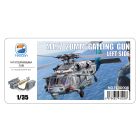 Toucan Models 1:32 - M197 20MM Gatling Gun LH Side - for Knighthawk MH-60S - TC3D008