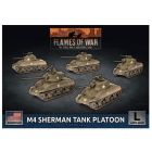 Flames of War - M4 Sherman Tank Platoon - UBX69