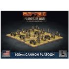 Flames of War 1:100 - 105mm Cannon Platoon - UBX82