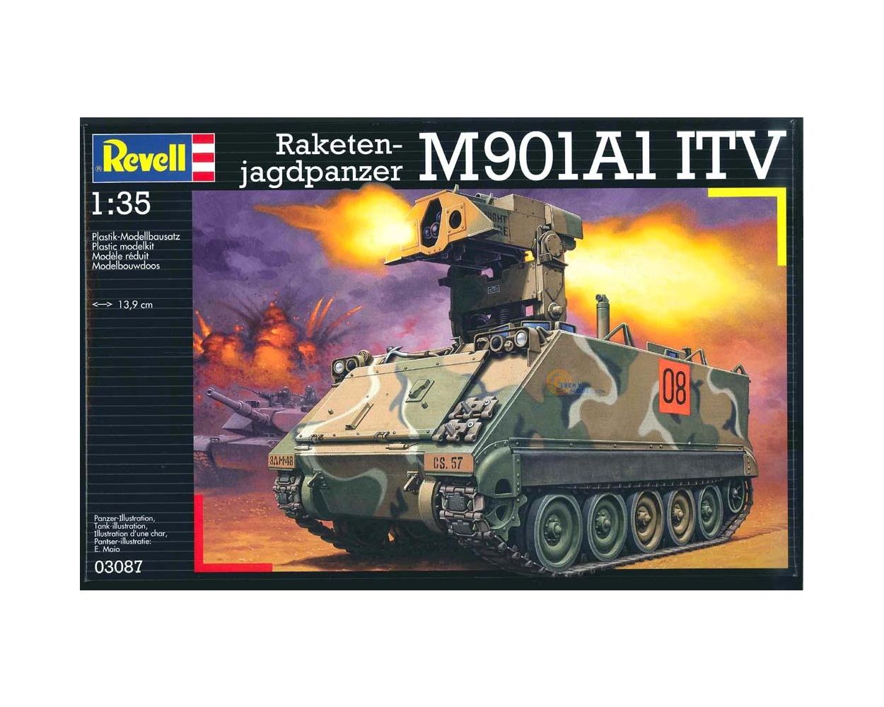Revell 03087 M901a1 ITV 1 35 Kit for sale online 